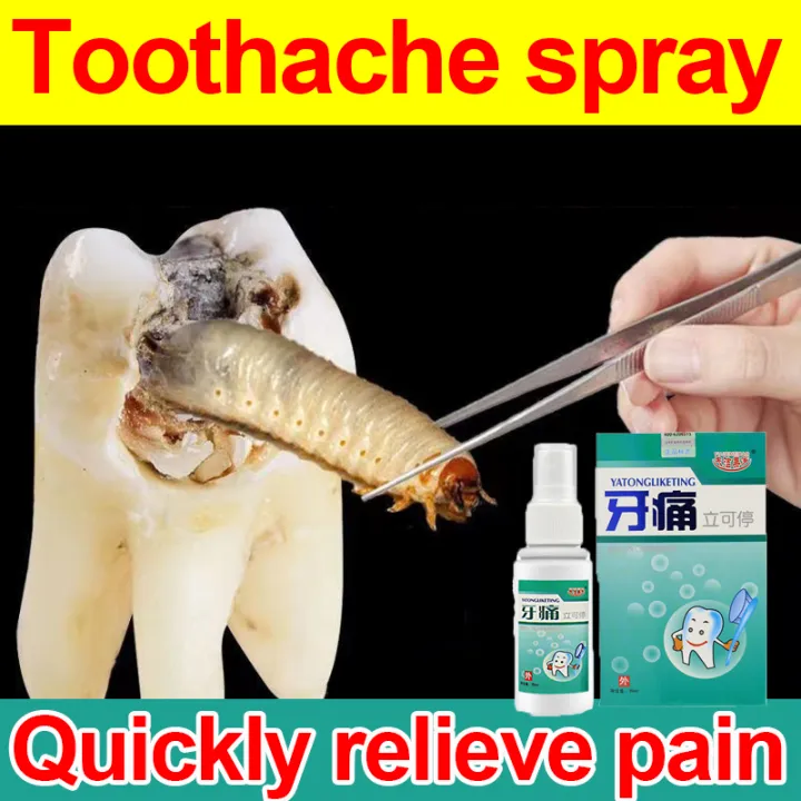 Toothache Pain Reliever spray gamot sa sakit ng ngipin 35ml Fast Pain