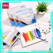 Màu nước dạng tuýp 5ml Deli- 18 24 36 màu Watercolor và Đời Sống