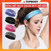 Băng đô trán thời trang tập thể thao, yoga thấm hút mồ hôi cao cấp Topbody - BANGD01
