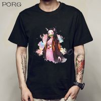 Nezuko Kamado Demon Slayer T เสื้ออนิเมะผู้ชายเสื้อยืดแขนสั้นนุ่ม Tee กราฟิกญี่ปุ่น Harajuku Anime Manga Tshirt S-5XL