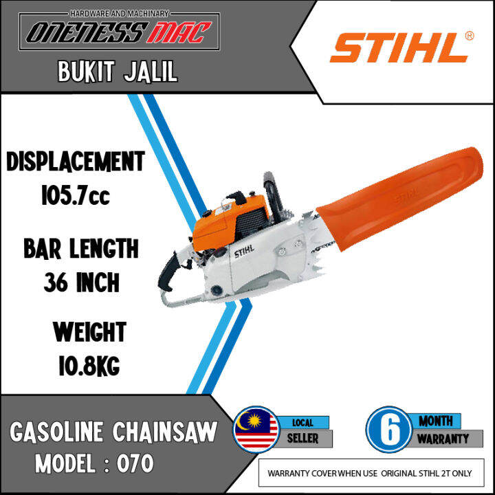 Stihl 070 Chainsaws Cw 36 Guide Bar Original Germany Lazada