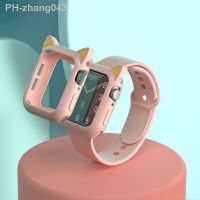 Cover For Apple Watch Case 44mm 40mm 38mm 42mm Bumper Screen Protector Scratch Shockproof Accessories Iwatch Series 6 SE 5 4 3 2