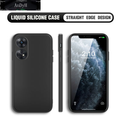 AnDyH Casing Case For OPPO Reno8 T Reno8T Reno 8T 5G 4G Case Soft Silicone Full Cover Camera Protection Shockproof Rubber Cases