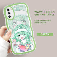 Orico ปลอกสำหรับ Samsung กาแลคซี A03 A02 A01 A03แกน A04E A04 A03S A04S นางฟ้าสาว Wu Lulu เคสโทรศัพท์คลื่นนิ่มแฟชั่นเคสป้องกันกล้องคลุมทั้งหมดกันกระแทก