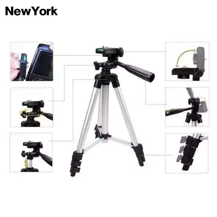 new-york-big-sale-ขาตั้งกล้อง-ขาตั้งกล้องพกพา-ขาตั้งกล้องโทรศัพท์-ทุกรุ่น-แถมหัวหนีบมือถือ-no-y170