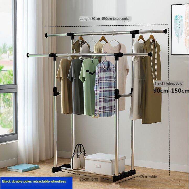 Folding clothes racks Stainless steel clothes racks, indoor and outdoor