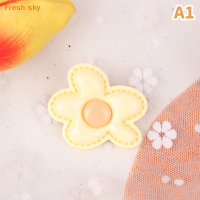 Fresh sky คลิปหนีบผมโดพามีนแบบสามมิติสำหรับเด็กผู้หญิงกิ๊บติดผมสีลูกกวาดรูปหัวใจแบบน่ารักใหม่