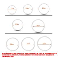 ⊕ Silicone Sealing Ring Gasket Replacement Heat Resistant For Kitchen Pressure Cooker Tools Pressure Cooker Tool Kitchen GRSA889