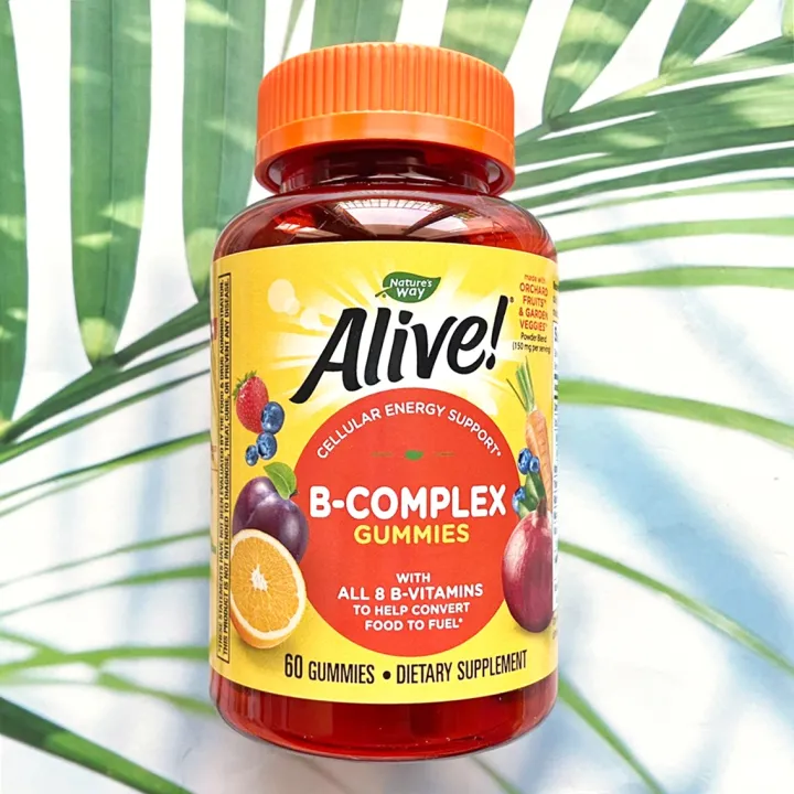 (Nature's Way®) Alive! B-Complex Gummies 60 Gummies บี-คอมเพล็กซ์ แบบ ...