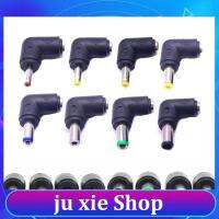 JuXie store 5.5x2.1mm DC Power Female Plug Jack Adapter 90 Degree Male 5.5x2.5mm 4.8x1.7mm 4.0x1.7mm 3.5x1.3mm 2.5x0.7mm 2.0x0.6mm