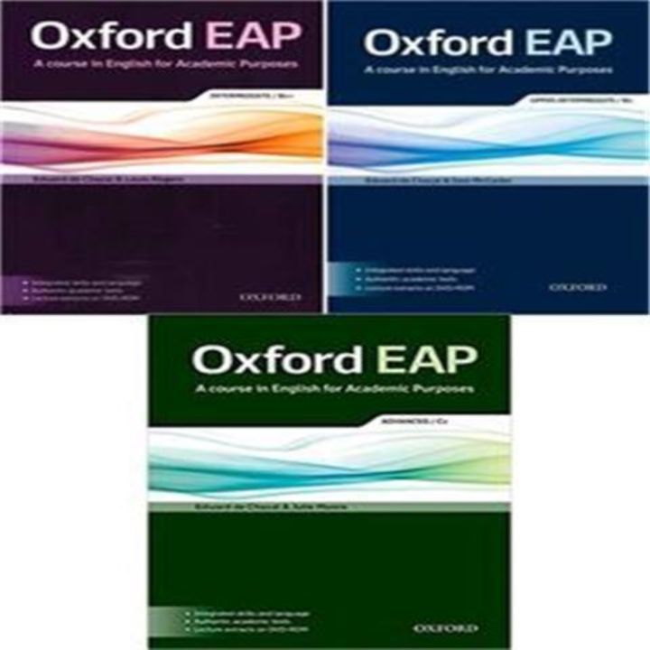 oxford-eap-หลักสูตรภาษาอังกฤษเพื่อวัตถุประสงค์ทางวิชาการหนังสือทางกายภาพ