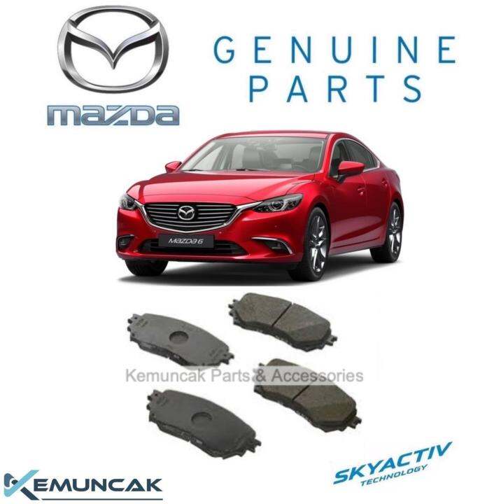 Genuine Mazda 6 Brake Pad Front set Skyactiv Lazada