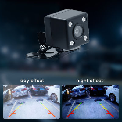กล้องมองหลังรถยนต์ IP66 กันน้ำ 170 องศาเลนส์ 4/12 LED Night Vision CCD ที่จอดรถสำรองข้อมูลย้อนกลับกล้อง 12V