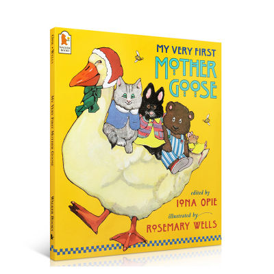 Send audio English original genuine story of my very first mother goose nursery rhyme childrens English classic nursery rhyme Picture Book Mother Goose Liao Caixing recommended book list