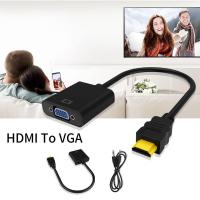 hdmi to vga with  audio converter cable 20cm