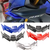 Motorcycle Accessories for Yamaha YZF R15 V4 Winglet Front Fairing Aerodynamic Wing Cover Protector Guard R15M 2021 2022 Carbon