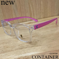 แว่นตา Fashion รุ่น CONTAINER 3535 กรอบแว่นตา สำหรับตัดเลนส์ แว่นตา ชาย หญิง ทรงสปอร์ต วัสดุ พลาสติก PC ขาข้อต่อ รับตัดเลนส์