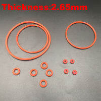 13pcs 85x2.65 85*2.65 90x2.65 90*2.65 92.5x2.65 92.5*2.65 (ID*Thickness) VMQ Food Grade Red Silicone Oil Seal O Ring Gasket