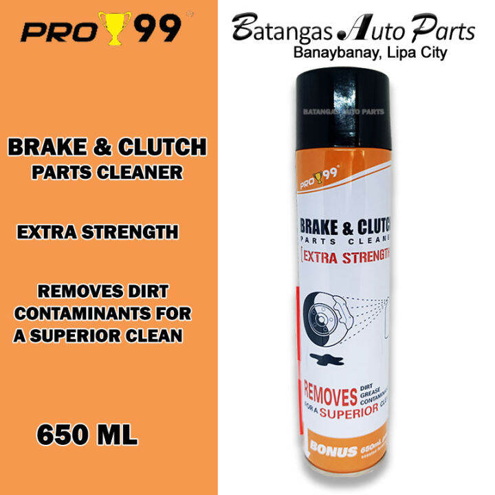PRO 99 BRAKE AND CLUTCH PARTS CLEANER 650ML Lazada PH