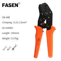 QZ-Wire Terminals Crimping Pliers Tool Awg26-16 270 Pcs 2.8mm 4.8mm 6.3mm Male/female Wire Spade Connectors Terminals Crimper Kit