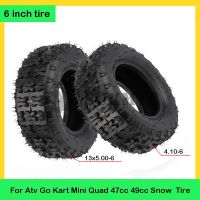 6 inch tire Front 4.10-6 rear 13x5.00-6 Inner outer tires For Atv Go Kart Mini Quad 47cc 49cc Snow Motorcycle Tire