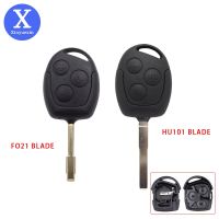 (Feiying Auto) Xinyuexin 3ปุ่มรถ Key Shell Case สำหรับ Ford Mondeo Focus 2 3 Festiva Fiesta Transit เปลี่ยน Remote Key HU101 FO21