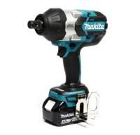 MAKITA เครื่องขันบล็อคไร้สาย แบตเตอรี่ 3.0Ah ขนาดหัวขันแบบสี่เหลี่ยม รุ่น DTW1001RFJ