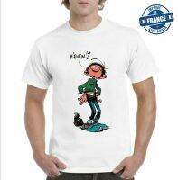 Teeshirt Gaston Lagaffe Finally Me Quality 190 Gr Gildan Spot 100% Cotton