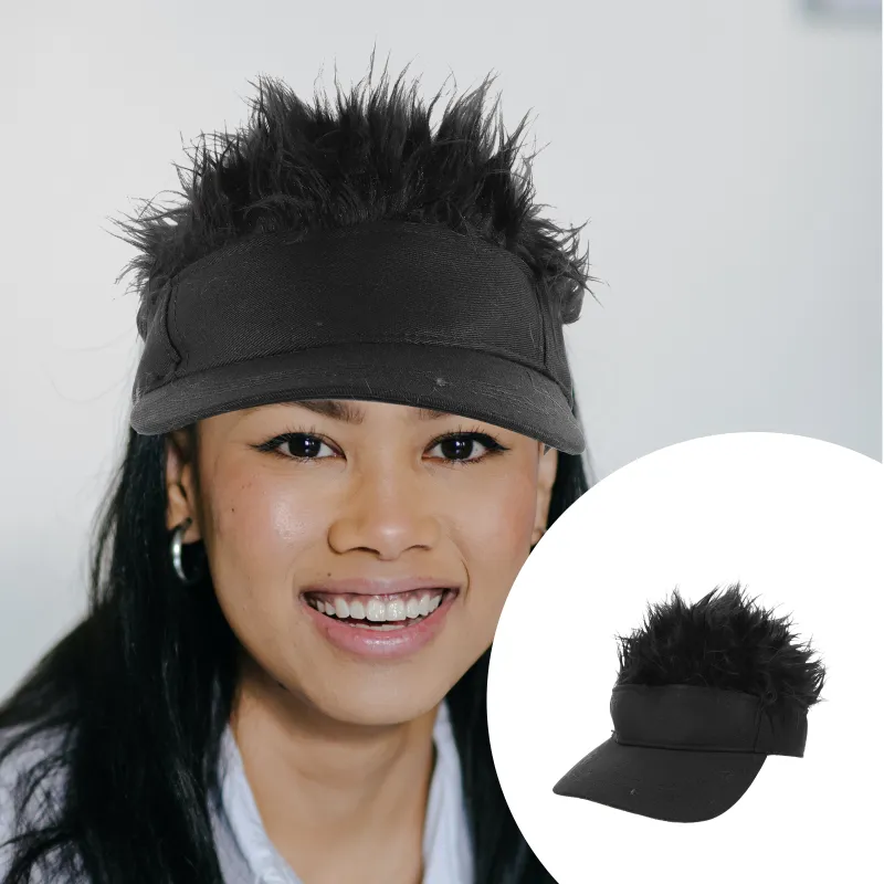 Golf hats best sale with hair