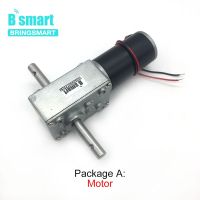 【▼Hot Sales▼】 ckl9cd Bringsmart มอเตอร์5840-31zy เพลาคู่24V Dc มอเตอร์เกียร์มอเตอร์4V Dc มอเตอร์ลดแรงบิดสูงย้อนกลับล็อคตัวเองสำหรับหุ่นยนต์