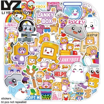 50pcs Alphabet Lore Stickers toys Kawaii Anime Stickers No Repeat