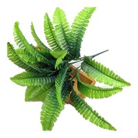 7 Fork 21 Sheets Small Simulation Persian Leaf Artificial Flower Fern Leaves Simulation System Pack of Fern Leaf Artificial Office Decoration