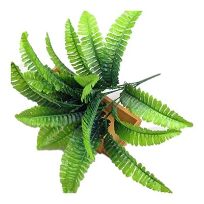 7 Fork 21 Sheets Small Simulation Persian Leaf Small Persian Leaves Simulation System Pack of Fern Leaf Artificial Office Decoration
