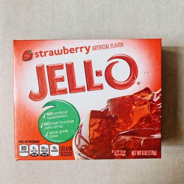 Jell-O Jello Strawberry Gelatin (170g) | Lazada PH