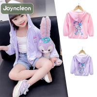 JoynCleon เสื้อเชิ้ตปรับอากาศลายดาว,ชุดกันแดดฤดูร้อน Baju Bayi Perempuan ระบายอากาศบางส่วน