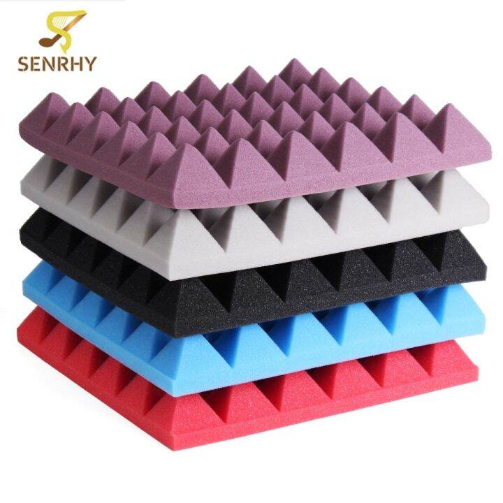 worth-buy-senrhy-โฟมความหนาแน่นสูงพิสูจน์เสียงไม่พับสตูดิโออะคูสติกดูดซับเสียง300x300x50mm-เปลวไฟ