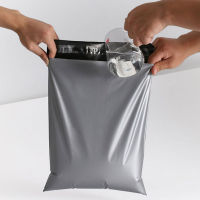 New PE Plastic Thicken Envelope Storage Bags Dark Silver Poly Clothing Courier Bag Waterproof Self Seal Pouch Packaging Bags