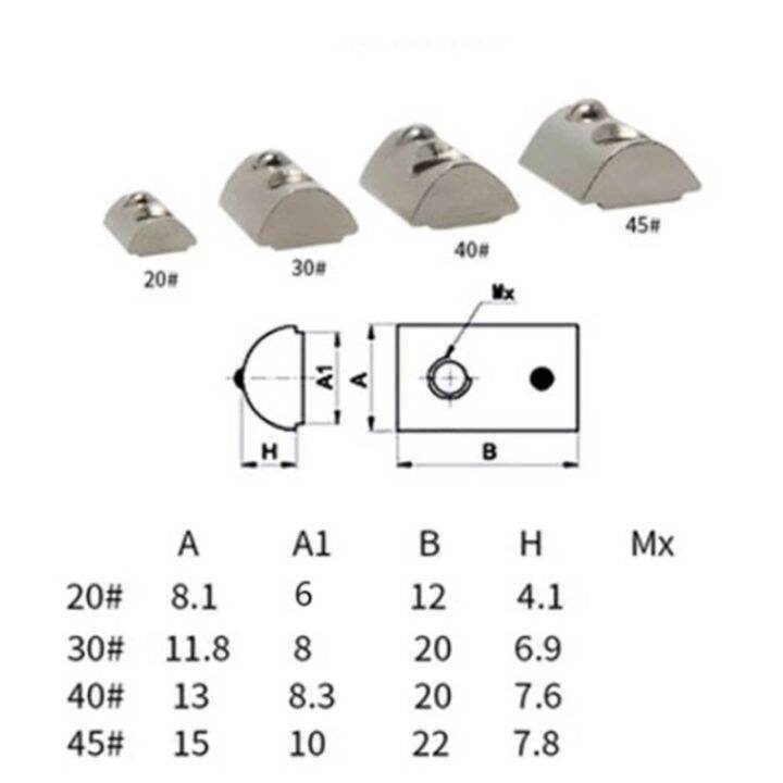 20-100-buah-m3-m4-m5-m6-m8-roll-in-spring-t-nut-untuk-2020-3030-4040-profil-aluminium-groove-6