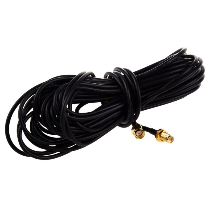 สาย-cable-rp-sma-male-to-rp-sma-female-connector-rf-coax-pigtail-cable-10m