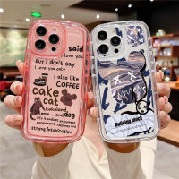 เคส Redmi Note 12 Pro Poco M3 Pro 5G 11 10 9C 10A RedmiNote 11S 10S 4G Kaws Coffe รองรับการกระแทกเคสกันกระแทกกันตก