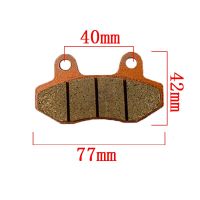 “：{}” Motorcycle Wear-Resistant Front &amp;Rear Brake Pads Motocross Accessories For KAYO T4 T6 K6 X2 K16 K18 Copper Base Brake Disks