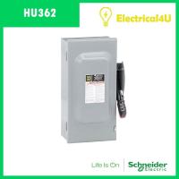 Schneider Electric HU362 เซฟตี้ สวิตซ์ แบบไม่มีฟิวส์ใช้เป็นสะพานไฟ สำหรับใช้ภายในอาคาร 60A 3เฟส 600V