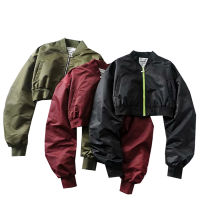 Free Shipping New USA Style Long Sleeve zipper women flight suit jacket lady casual jacket short coat er jacket coat