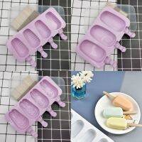 รูปแบบ DIY Gadgets สำหรับตู้แช่แข็งครัวเครื่องมือ Popsicles แม่พิมพ์เครื่องทำไอศครีม Cakesicles แม่พิมพ์รูปไข่ถาดน้ำแข็ง