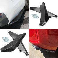 2Pcs Car Rear Bumper Lip Spoiler Scratch Protector For Audi A1 A2 A3 8p 8v 8l A4 b6 b7 b8 b9 A5 A6 c5 c6 c7 A7 A8 Q2 Q3 Q4 Q5