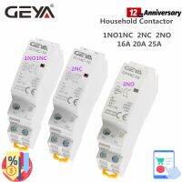 Geya Din Rail คอนแทคแบบโมดูลาร์2P 16a 20a 25a 1no1nc 2no 50/60Hz