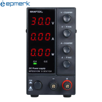 [electronicshop]Wanptek nps3010w 0-30 โวลต์ 0-10A สลับแหล่งจ่ายไฟ DC 3 หลักจอแสดงผล LED ความแม่นยำสูงปรับแหล่งจ่ายไฟขนาดเล็ก AC 115 โวลต์/230 โวลต์ 50/60 เฮิร์ตแรงดันไฟฟ้าและปัจจุบันควบคุมเอาท์พุทคู่สหภาพยุโรป