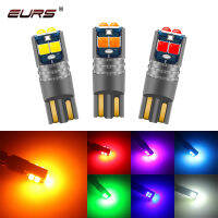 EURS 2Pcs Car Lamps W5W T10 Led Headlight Led Lights For Car Interior Light 3030 10smd Chips Arrow Plate Light Clearance Lights