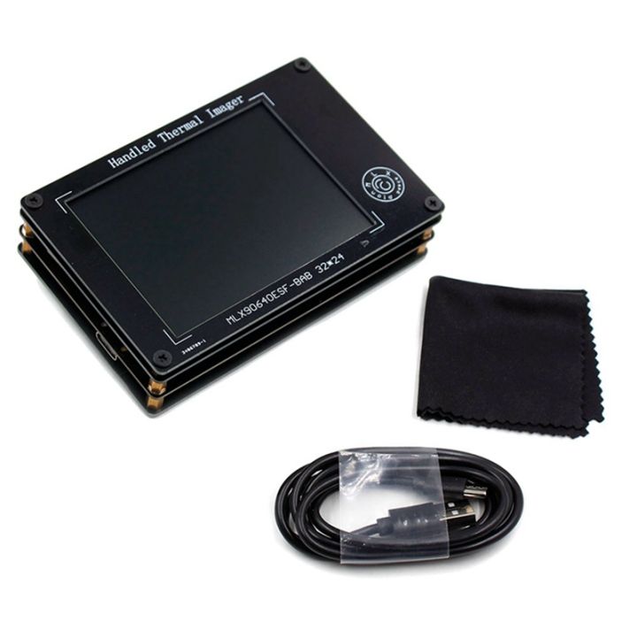 mlx90640-digital-infrared-thermal-imager-plastic-metal-as-shown-3-2-inch-tft-screen-lcd-display-ir-thermograph-camera