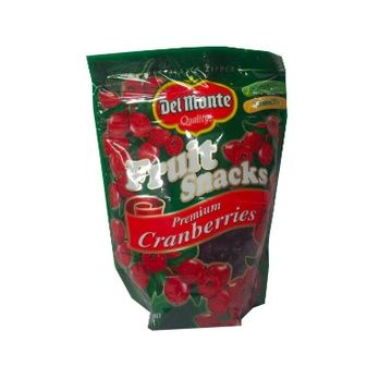 📌 Del Monte Fruit Snacks Cranberries 170g (จำนวน 1 ชิ้น)